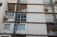 Intervención en fachada trasera Edificio Garbí en Playa de Gandia | Estudio Arquitectura Roberto Moratal