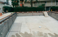 Reforma de piscina Apartamentos Hawai en Playa de Gandia | Estudio Arquitectura Roberto Moratal